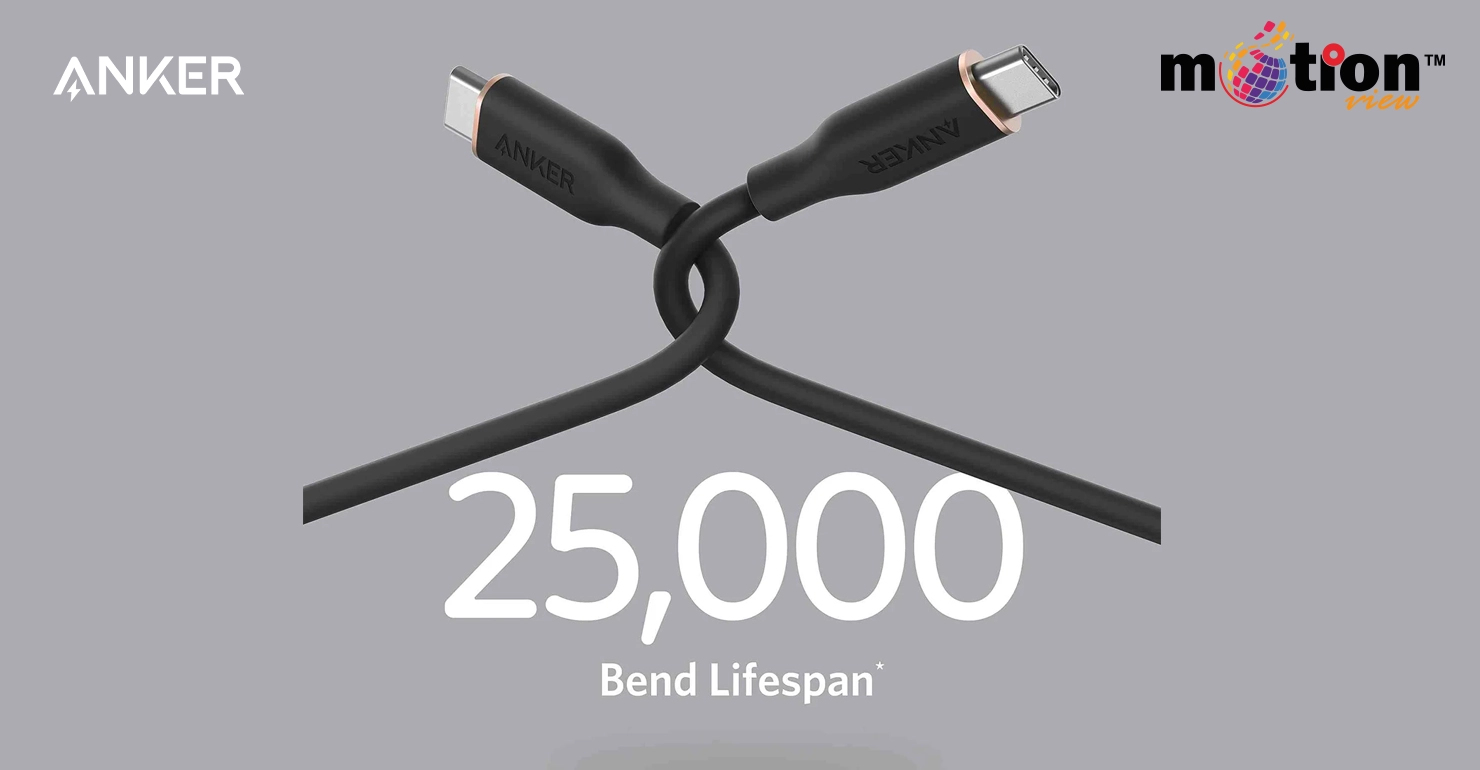 Anker USB-C to USB-C Cable 25000 bend lifespend