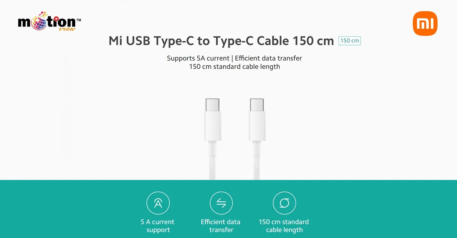 Mi USB Type-C to Type-C Cable-150cm