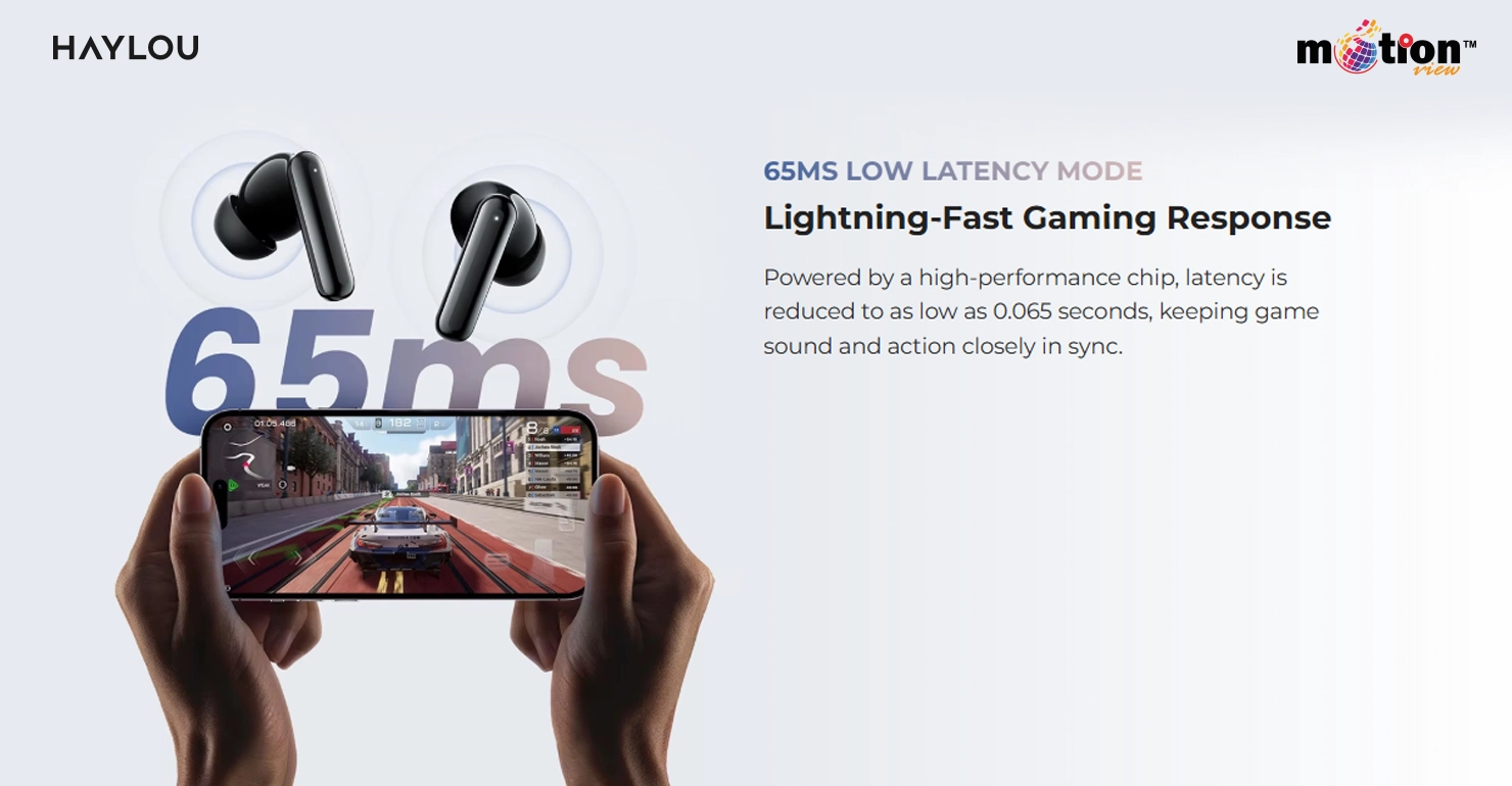 HAYLOU Flowbuds N50 65ms low latency