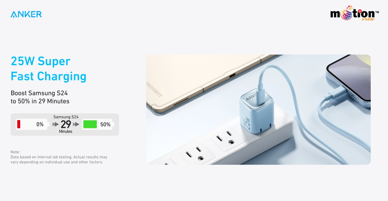 Anker Charger (25W, Compact) super fast