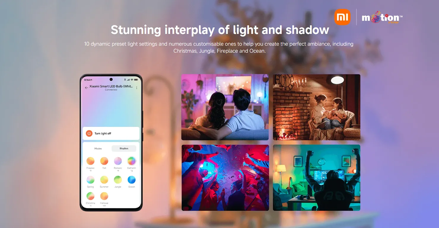 Stunning interplay of light and shadow