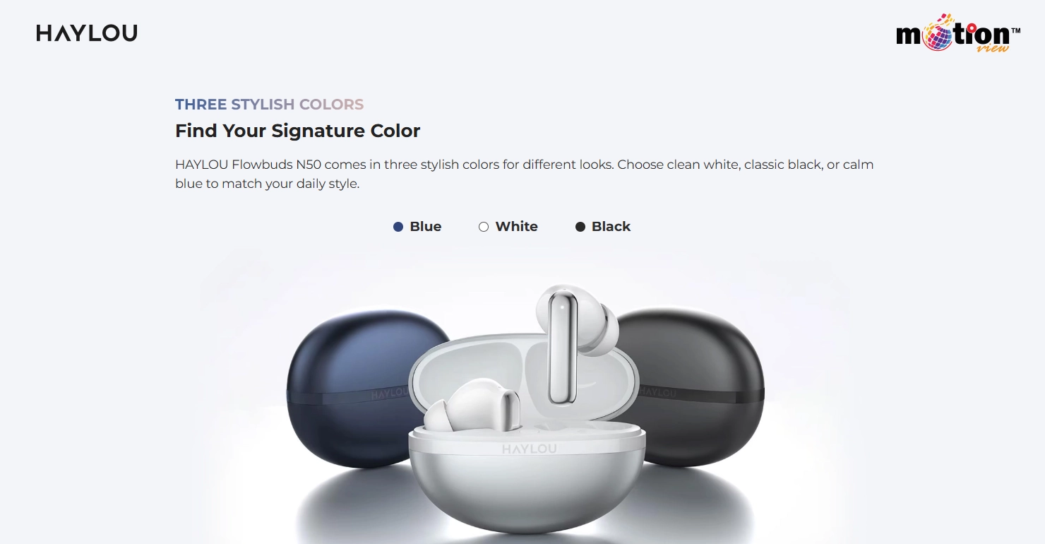 HAYLOU Flowbuds N50 3 color 