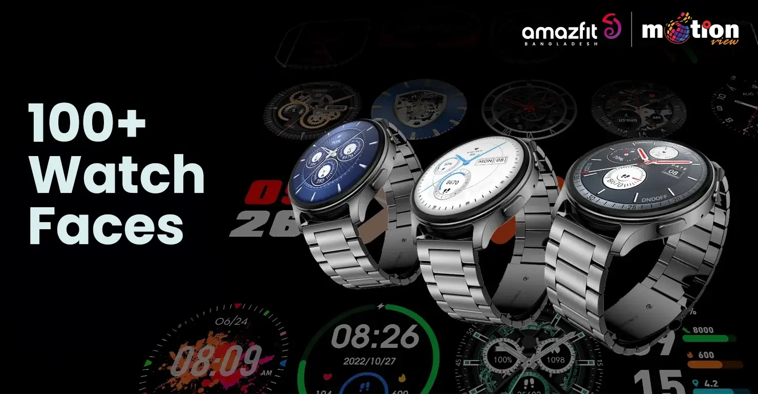 Amazfit Pop 3R 100 watch facees