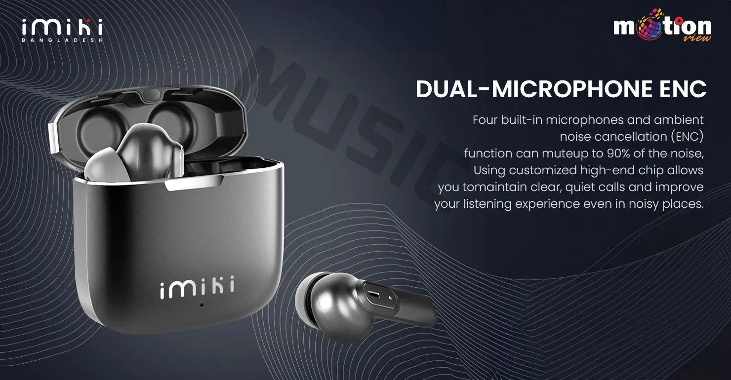 Imiki MT2 TWS dual microphone