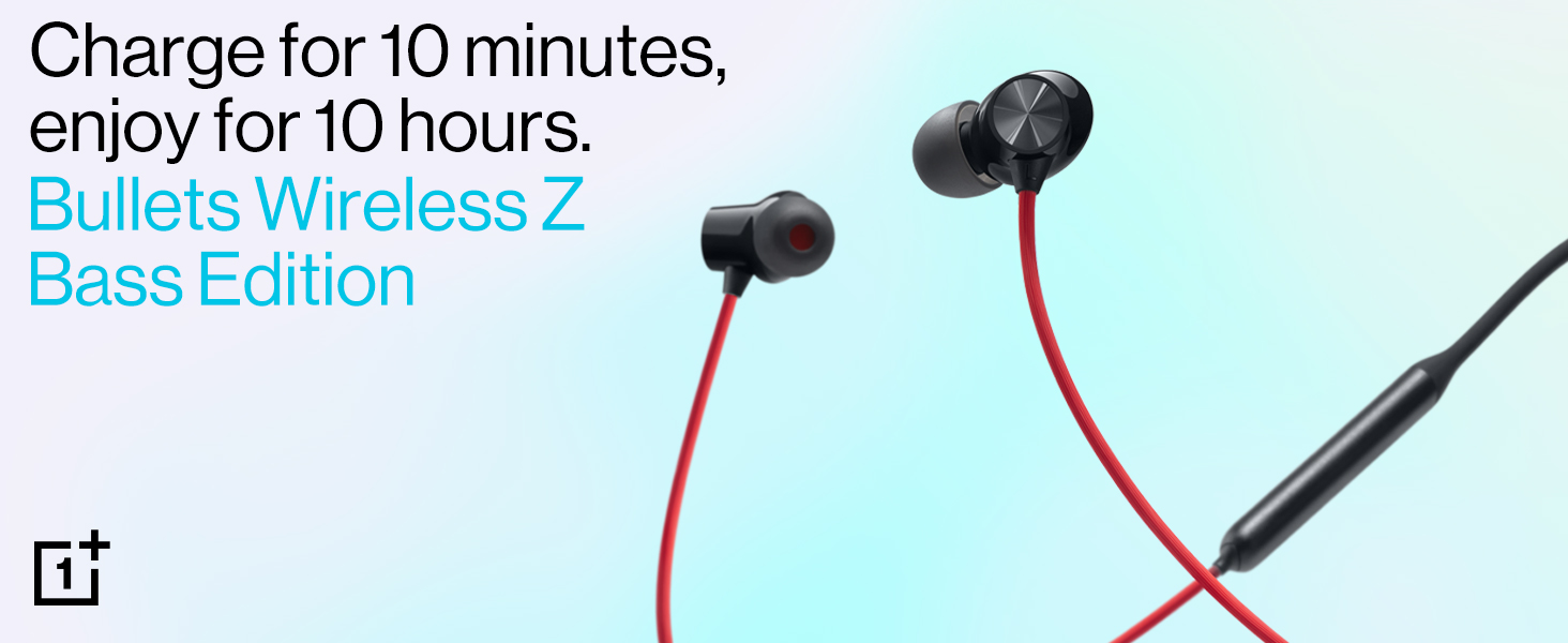 OnePlus Bullets Wireless Z In Ear Headphone Bass Edition