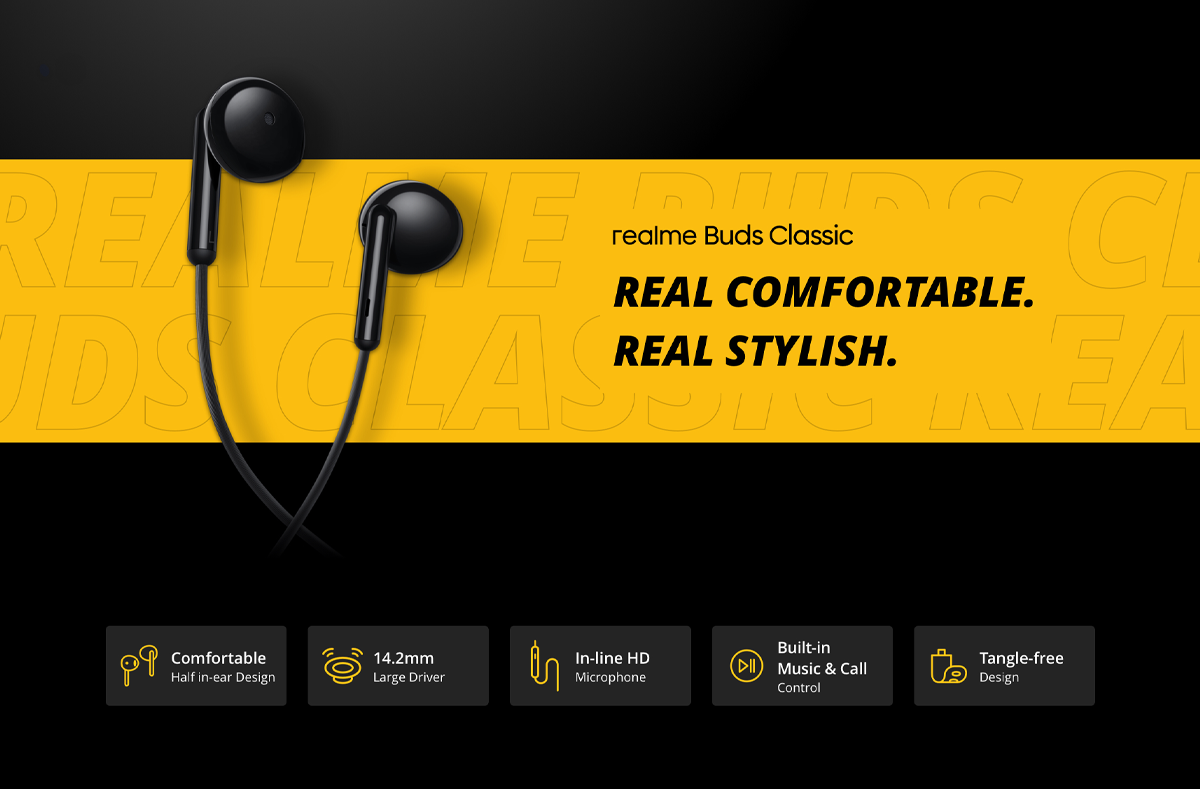Realme Buds Classic Type C Headphone