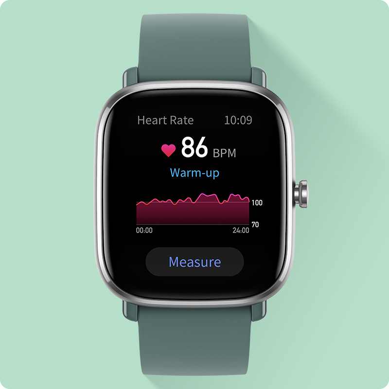 24H Heart Rate Monitoring.