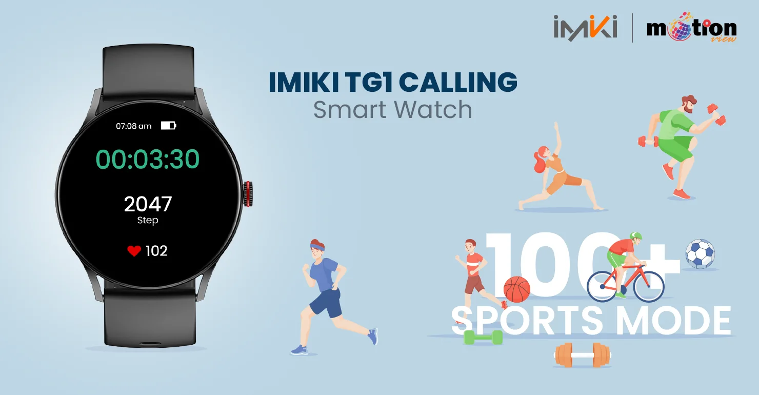 IMIKI TG1 Smart Watch with BT calling