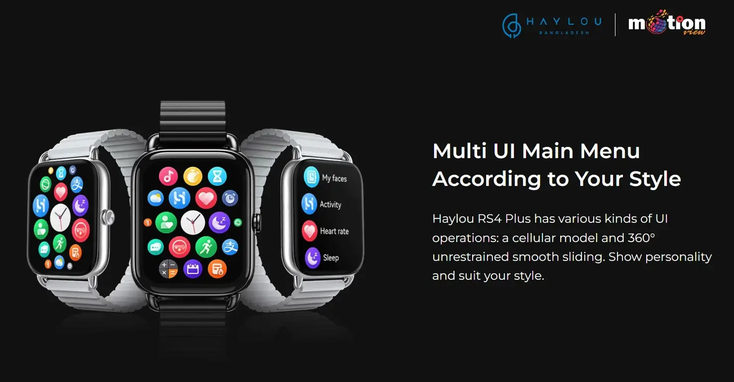 Haylou RS4 Plus  Smart Watch
