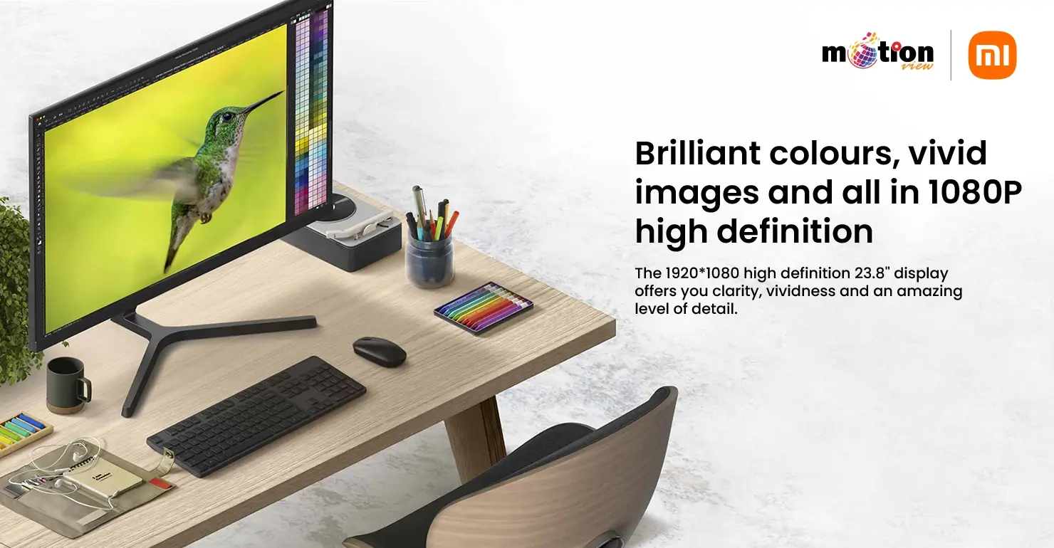 Xiaomi Mi 1C 23.8 Desktop Monitor  with 1080p