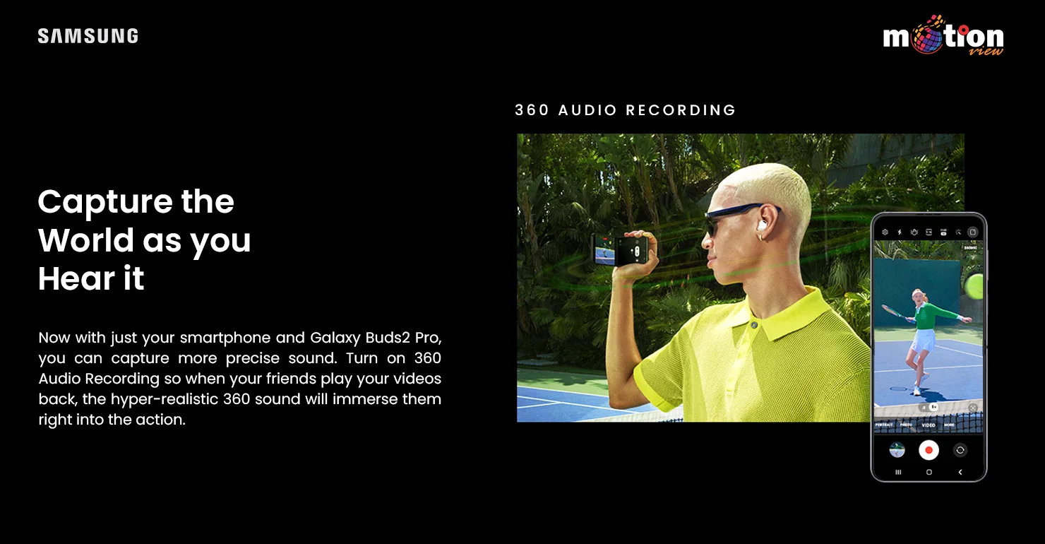 Samsung Galaxy Buds 2 Pro Advanced Intelligent ANC with 24bit Hi-Fi sound