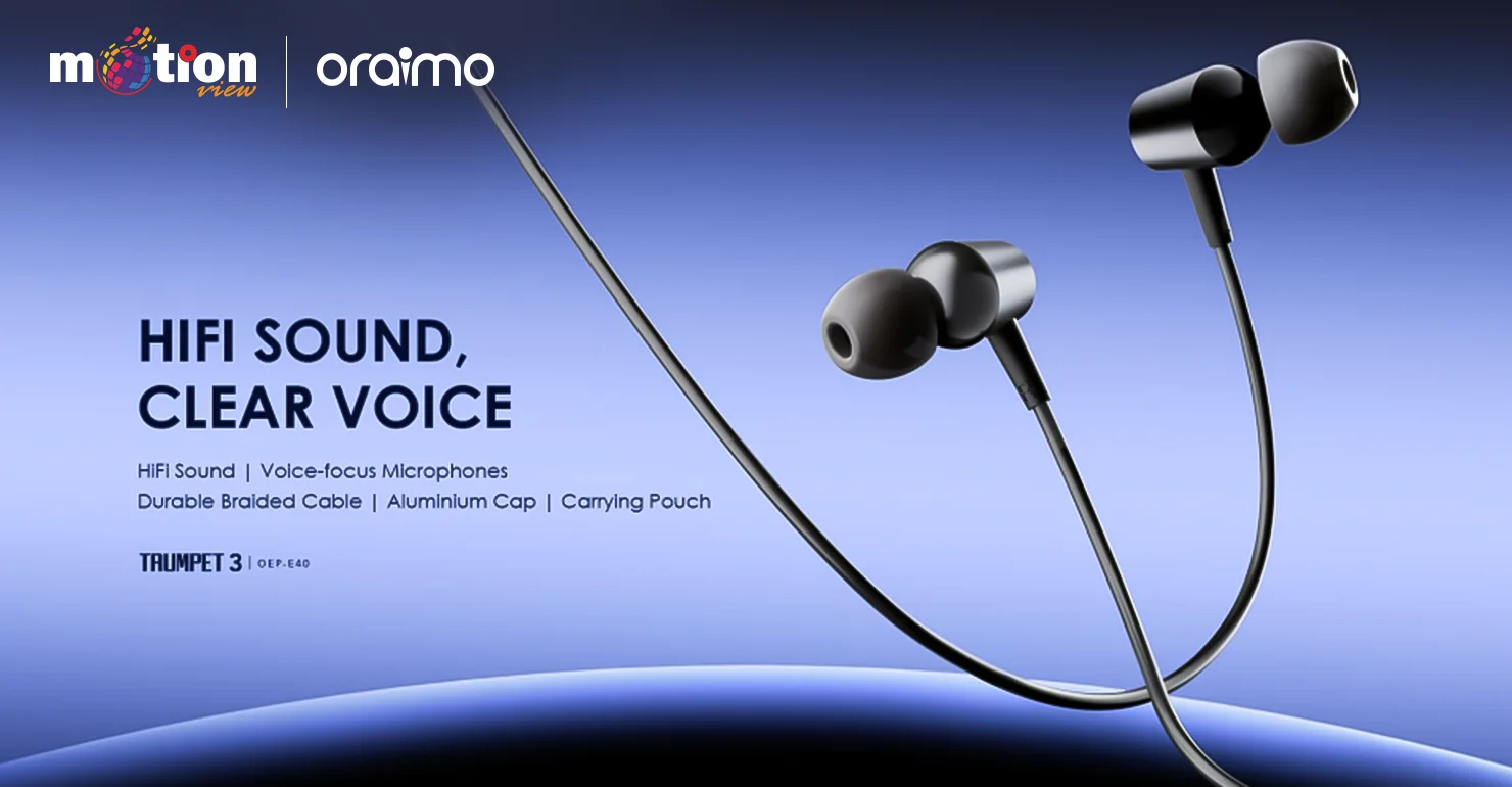 Oraimo TRUMPET 3 In-Ear Earphone