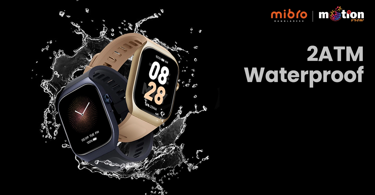 Mibro T2  with 2ATM waterproof
