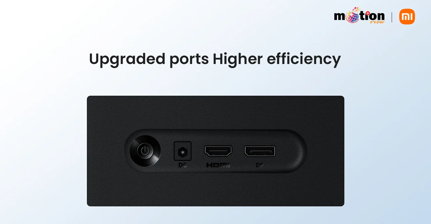 DisplayPort: 1 x DisplayPort  HDMI: 1 x HDMI 2.0  DC Input: 1 x DC IN cable port