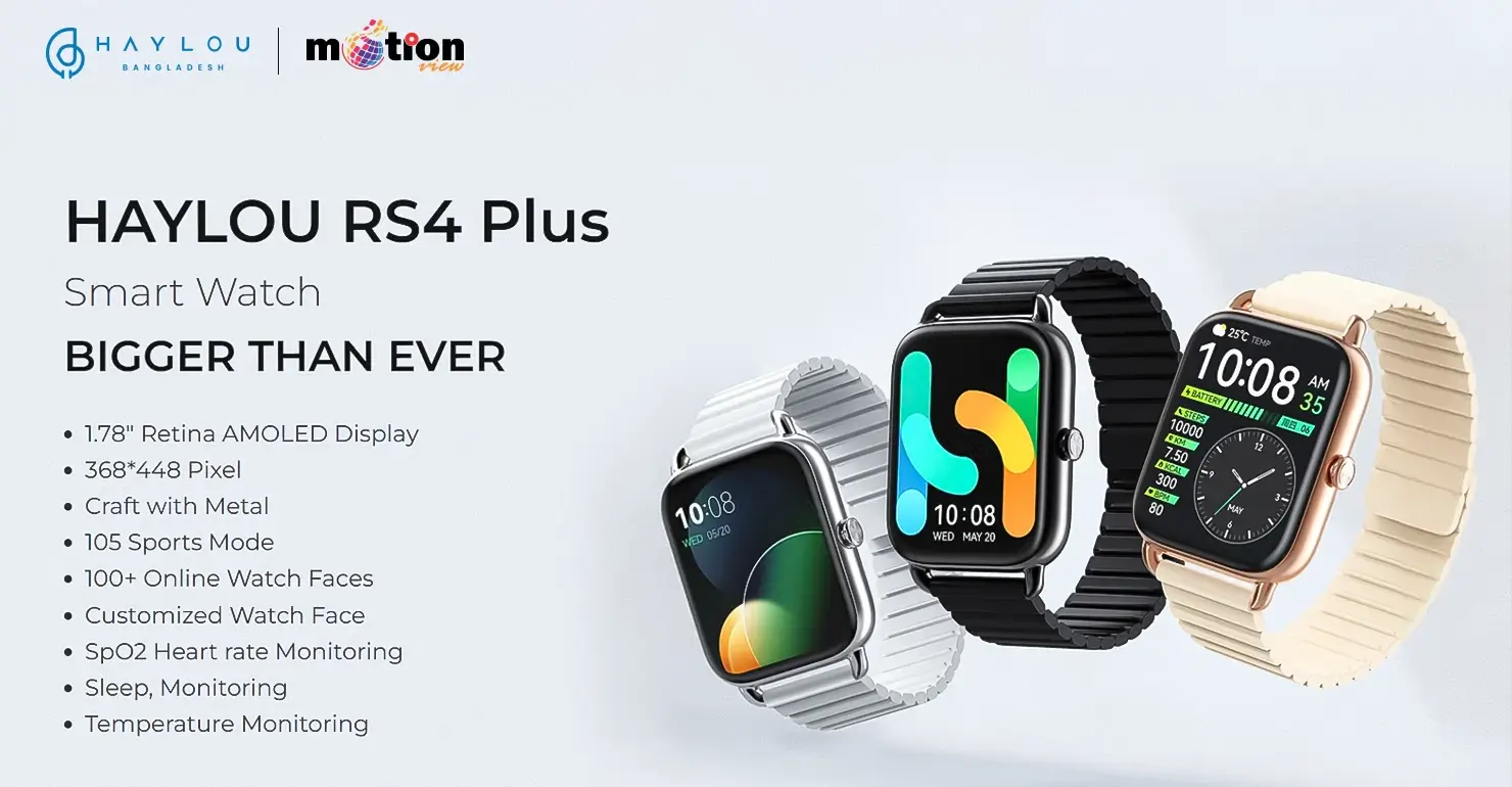 Haylou RS4 Plus  Smart Watch