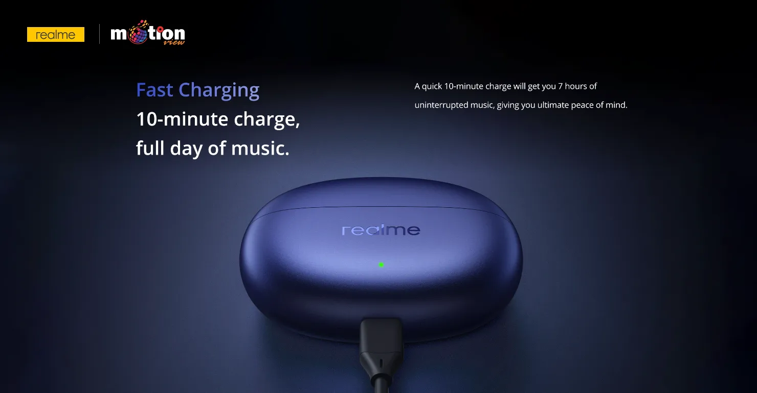 Realme Buds Air 5 ANC TWS with fast charging