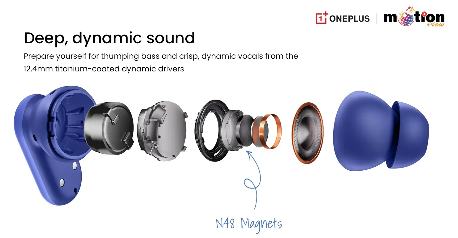 OnePlus Nord Buds 2R dynamic sound