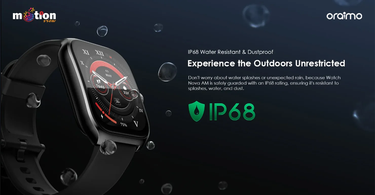 IP68 Water Resistant